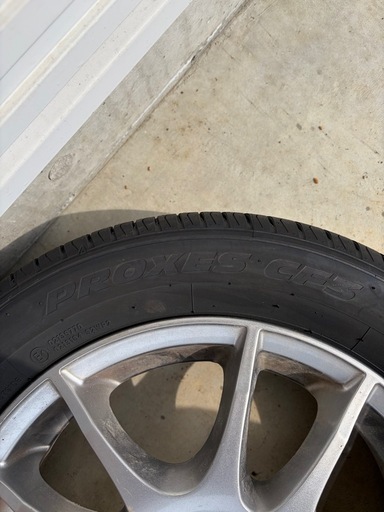 値下げ❗️155/65R14タイヤアルミ4本セット