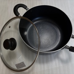 鍋 26cm IH対応 フッ素 ダイヤモンドコートの画像