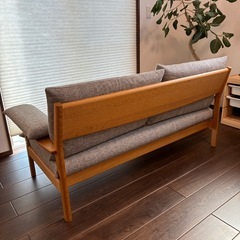 飛騨産業ソファ2.5人掛け　の画像