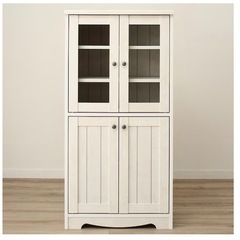 ニトリ　キャビネット　ホワイトの画像