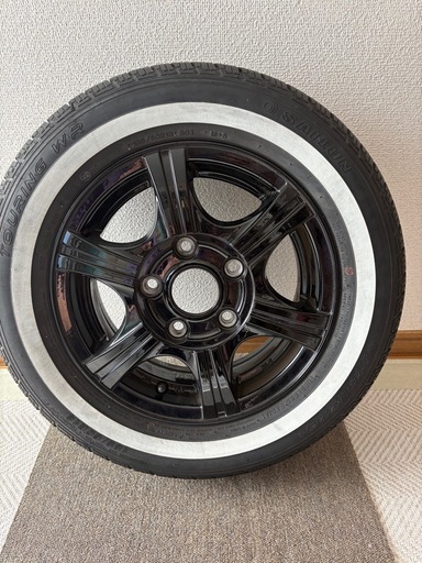 タイヤ＆ホイール4本セット　185/60R13  ワンシーズンのみ使用