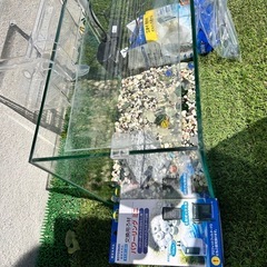 gex小型ガラス水槽セットの画像