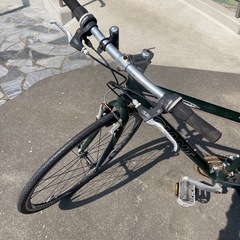 GIANT escape クロスバイク グリーン ジャンクの画像