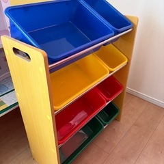 おもちゃ収納の画像