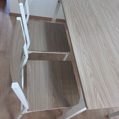 ダイニングテーブルセット　4人掛け　モダンデコの画像