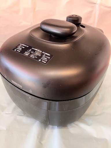 家庭用電気圧力鍋 ／炊飯器／鍋／（山善）YPCB-M220(B)