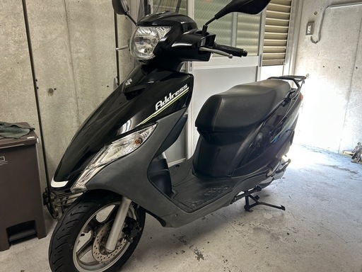 スズキ アドレス125 DT11A〜4stFI車体@神奈川県川崎市麻生区より