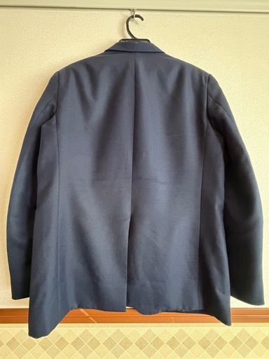 福岡県 糸島市立 前原東中学校 学生服 ジャケット ブレザー サイズ:175B
