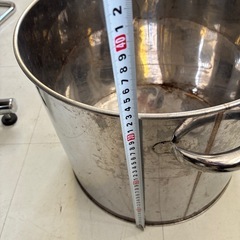 業務用ステンレス寸胴鍋差し上げますの画像