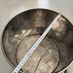 業務用ステンレス寸胴鍋差し上げますの画像