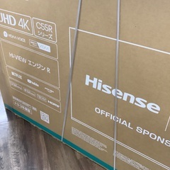Hisense 4K液晶テレビ 50C55Rの画像