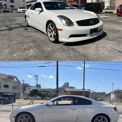 内地输入車!!6mt 日産スカイラインクーペ cpv35 の画像