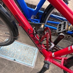 クロスバイク2台　24インチの画像