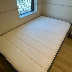 【4/4-4/6引渡し限定】ニトリベッドフレーム&マットレスセットの画像