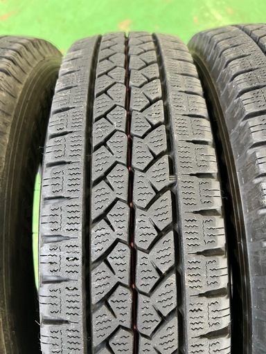 155/80R14 88/86L/T 2023年製造 バリ溝 ブリザックVL1 