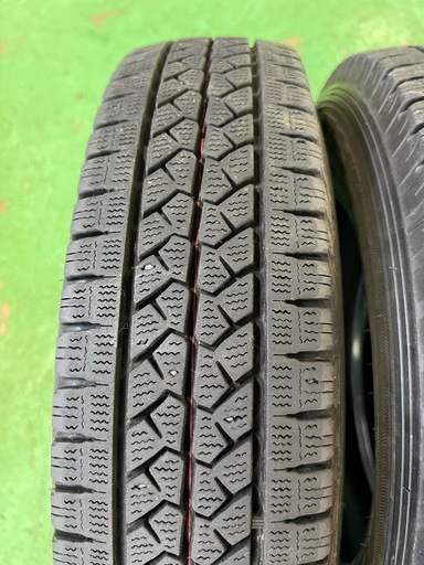 155/80R14 88/86L/T 2023年製造 バリ溝 ブリザックVL1 