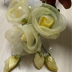 春セット(ジャケット.スカート.パンプス)コサージュも一緒にどうぞ！の画像