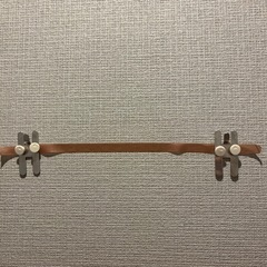 【MUJI】壁に付けられる家具ミラー ウォールナット材【無印良品】の画像