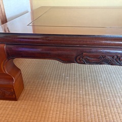 和テーブル　座卓の画像