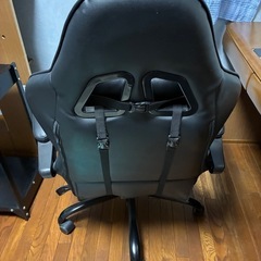 ゲーミングチェア　オフィスチェア　黒の画像