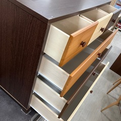 チェスト 中村敬木工 4段【トレファク堺福田店】の画像