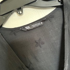 Zara 刺繍 ワンピース Mサイズの画像