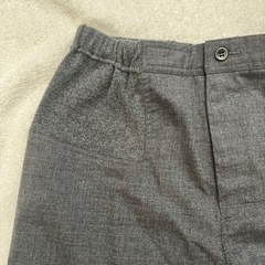 【ご予約中】マタニティ　グレーパンツ　S 無印良品の画像