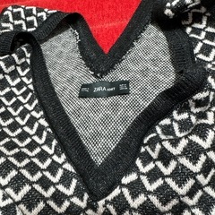 ZARA オンワードJPRESSなど　スーツ、スカジャン、ベスト、ブラスウス、チュニックの５点の画像