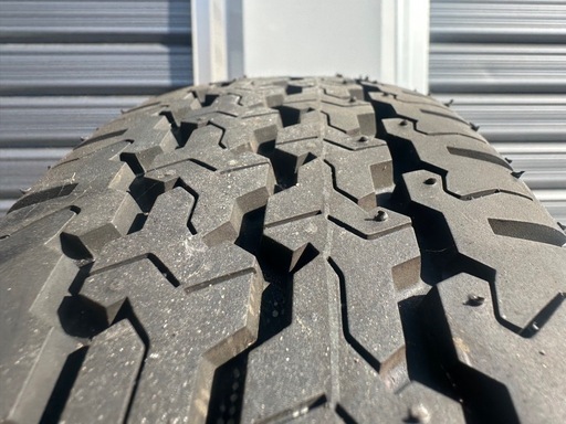 【新車外し】夏タイヤ+純正ホイール4本セット　145/80R12 80/78N LT