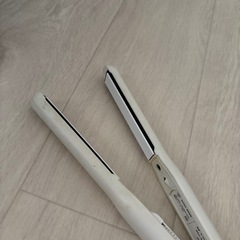 サロニア　ストレートヘアアイロン　ナショナル　ブラシ付きドライヤーの画像