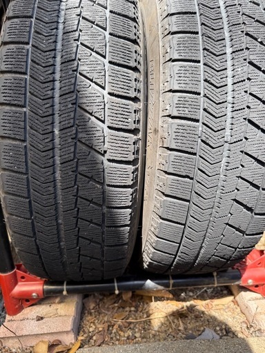 車用アルミホイール、タイヤ4本セット
