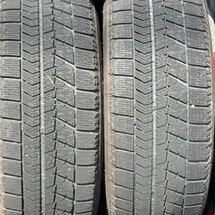 車用アルミホイール、タイヤ4本セットの画像