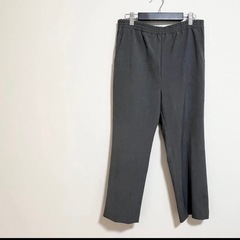 マタニティ クロップドパンツの画像