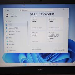 (極美品）NEC VERSAPRO　15.6型　いろいろ付けますの画像