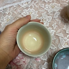 コロンと可愛い湯呑み茶碗の画像