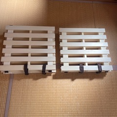 折りたたみシングルすのこベット(ニトリ)の画像