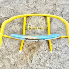 キッズチェア　  豆いす　テーブルセットの画像