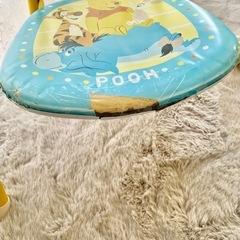 キッズチェア　  豆いす　テーブルセットの画像