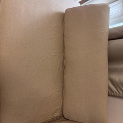 【引き取り早い方優先】2.5人掛けカウチソファの画像