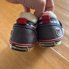 ミキハウス　ダブルビー13.5センチ　スニーカーの画像