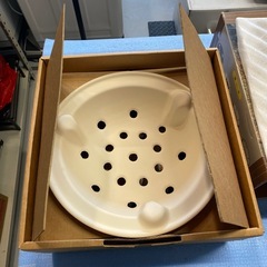 卓上伊勢炭焼コンロ　（未使用）満古焼　三鈴陶器　焼肉　炭火焼　小倉北区の画像