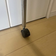 スチールラック　キャスター脚　4段の画像