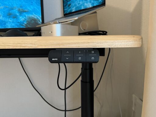COFO Desk Premium × 1 マットブラック / ナチュラル / 140×70×3cm