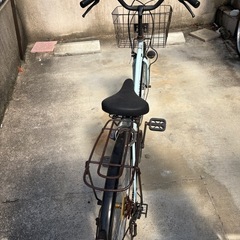 自動ライトの自転車の画像