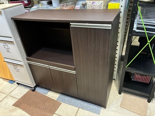 レンジ台 キッチンカウンター 収納 中古 家具 買取 不要 引取