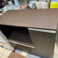 レンジ台 キッチンカウンター 収納 中古 家具 買取 不要 引取 の画像