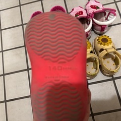 14cm   シューズ　サンダル　長靴　まとめ売り　5足の画像