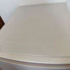 3段衣装ケース収納の画像