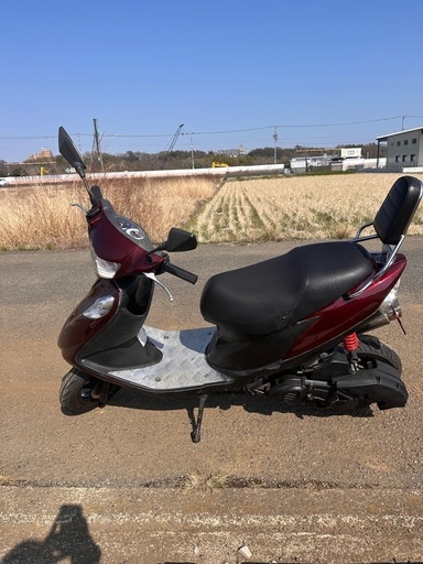 スズキ　アドレスV125G  実働　社外マフラー、キジマバックレスト
