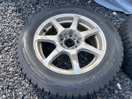 16インチ スタッドレス+ホイール 4本セット 215-60-16 PCD100・114.3 5穴 マルチ